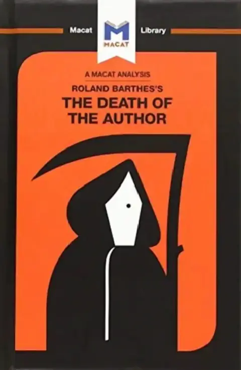 Cover of An Analysis of Roland Barthes's the Death of the Author
