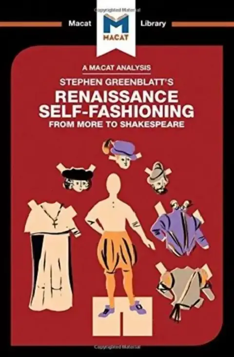 Cover of An Analysis of Stephen Greenblatt's Renaissance Self-Fashioning