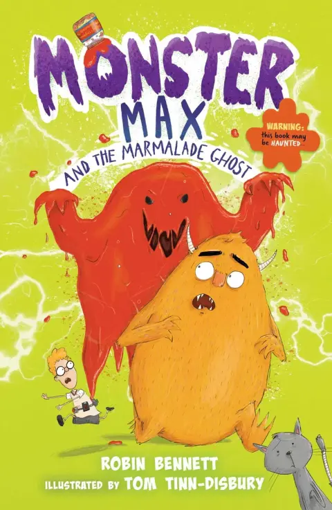 Cover of Monster Max and the Marmalade Ghost