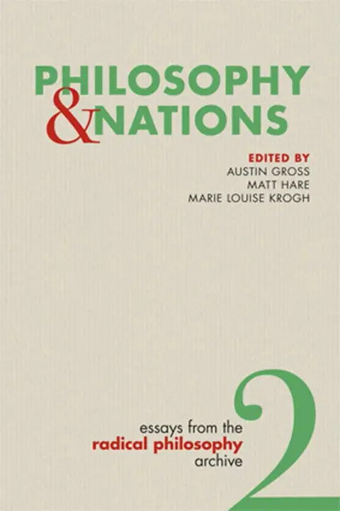 Cover of Philosophy & Nations