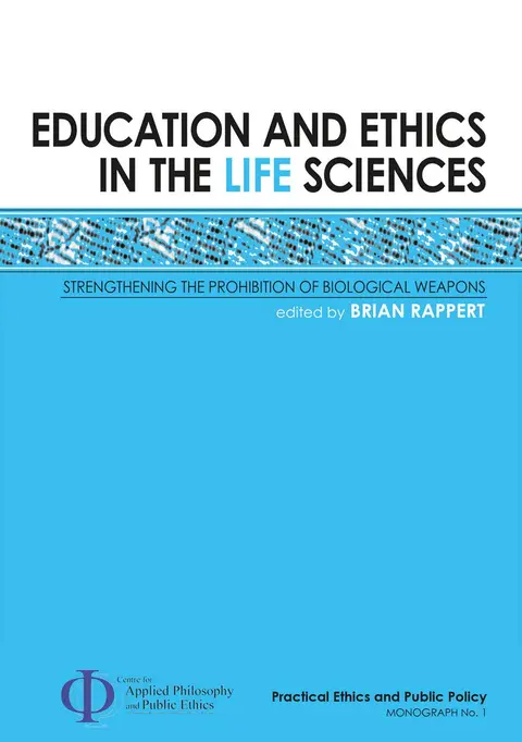 Cover of Education and Ethics in the Life Sciences
