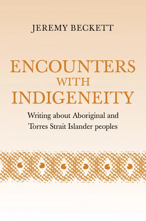 Cover of Encounters with Indigeneity