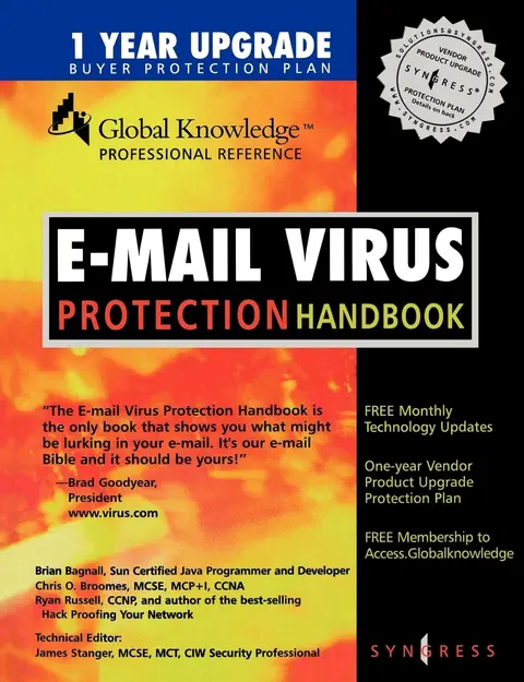 Cover of E-Mail Virus Protection Handbook