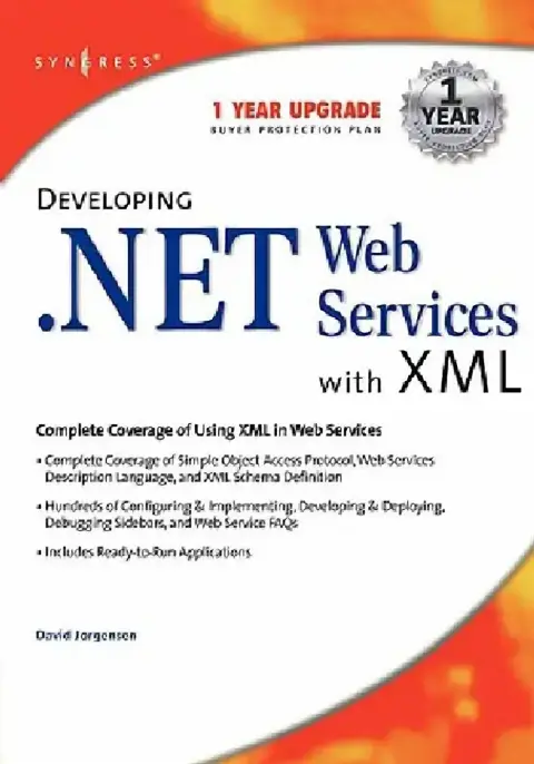 Cover of Developing .Net Web Services with XML