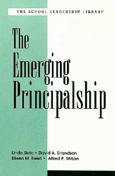 Cover of The Emerging Principalship
