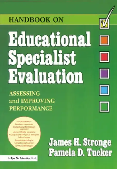Cover of Handbook on Educational Specialist Evaluation [With CDROM]