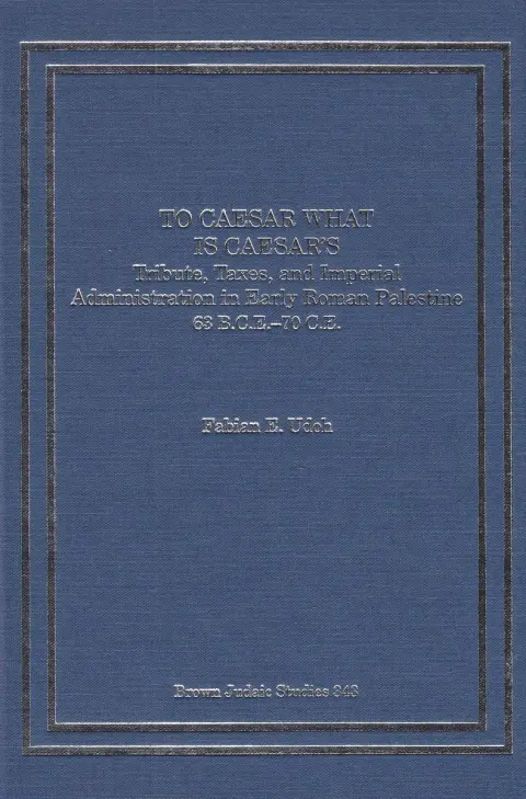 Cover of To Caesar What Is Caesar's