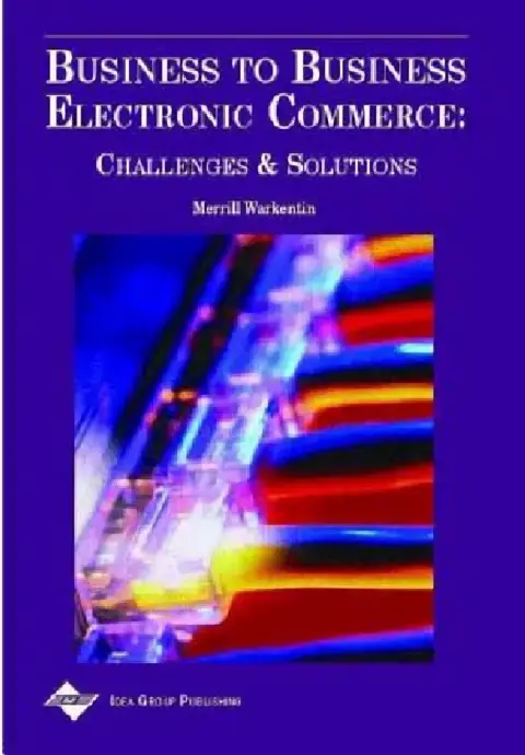 Cover of Business to Business Electronic Commerce