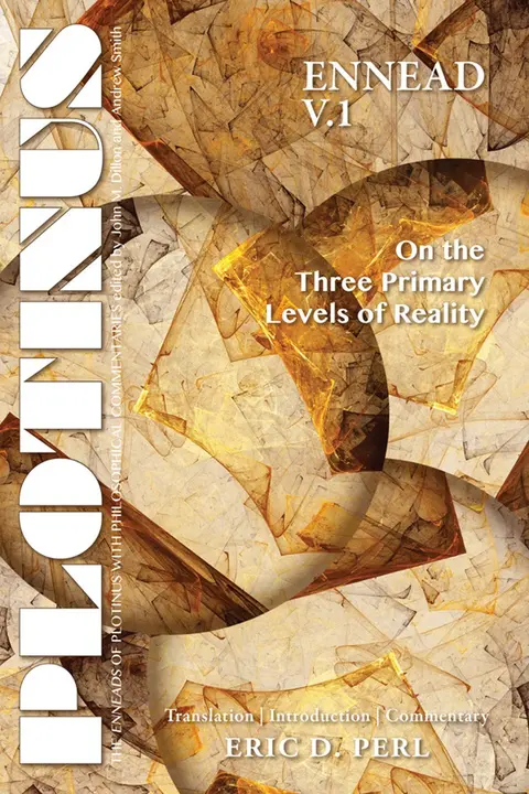 Cover of Plotinus Ennead V.1