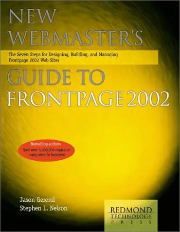 Cover of New Webmasters Guide to Frontpage 2002
