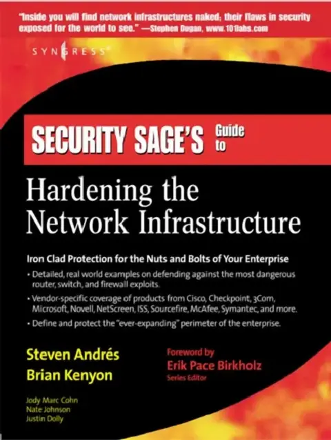 Cover of Security Sage's Guide to Hardening the Network Infrastructure
