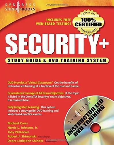 Cover of Security + Study Guide and DVD Training System