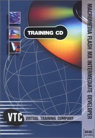 Cover of Macromedia Flash MX Intermediate Developer VTC Training CD