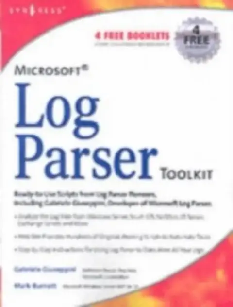 Cover of Microsoft Log Parser Toolkit