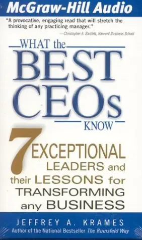 Cover of What the Best Ceos Know