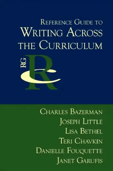 Cover of Reference Guide to Writing Across the Curriculum
