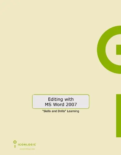 Cover of Editing with Microsoft Word 2007