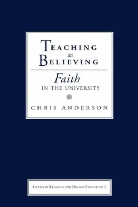 Cover of Teaching as Believing