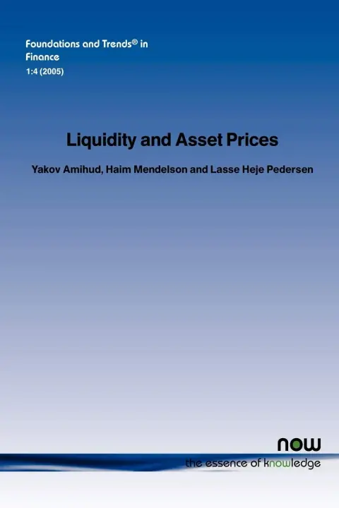 Cover of Liquidity and Asset Prices