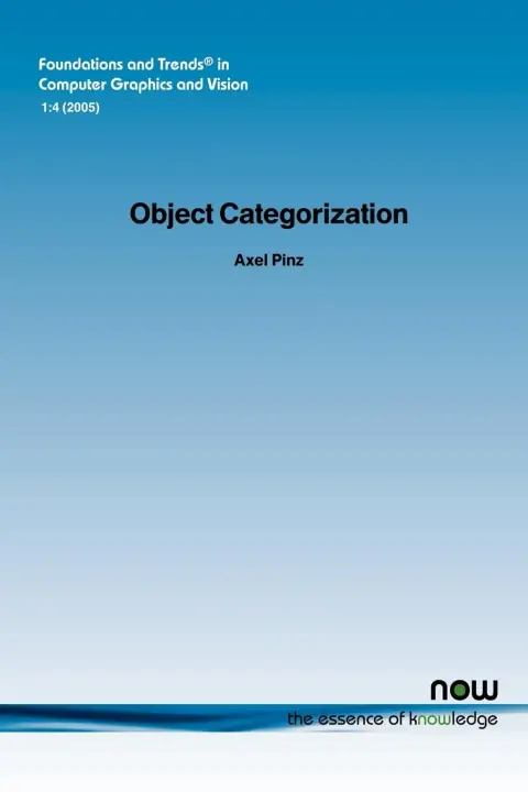 Cover of Object Categorization