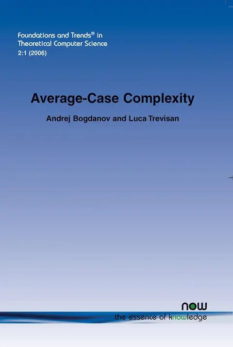 Cover of Average-Case Complexity
