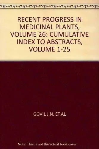 Cover of Recent Progress in Medicinal Plants /Vol-26