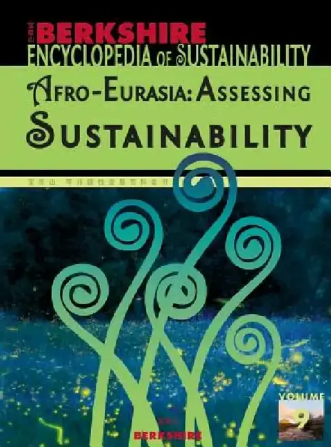 Cover of Berkshire Encyclopedia of Sustainability 9/10