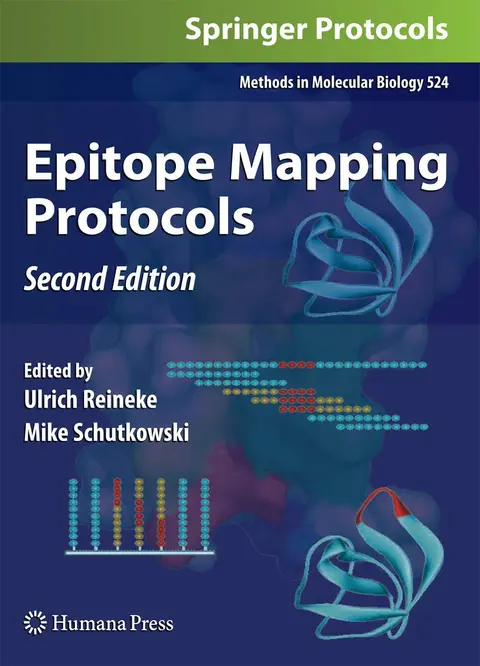 Cover of Epitope Mapping Protocols, 2Nd Edition