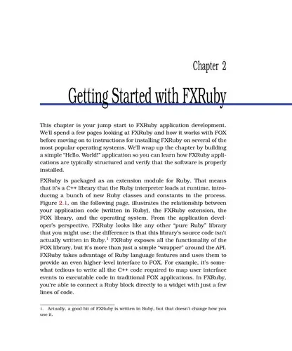 Cover of FXRuby