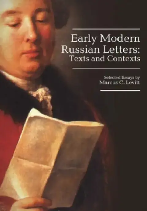 Cover of Early Modern Russian Letters