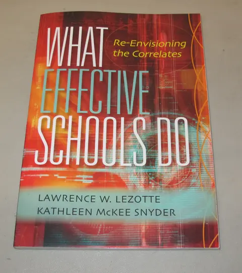 Cover of What Effective Schools Do
