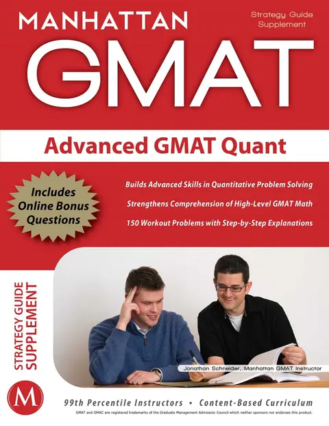Cover of Manhattan GMAT Advanced GMAT Quant