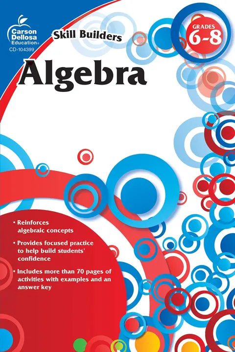 Cover of Algebra, Grades 6 - 8
