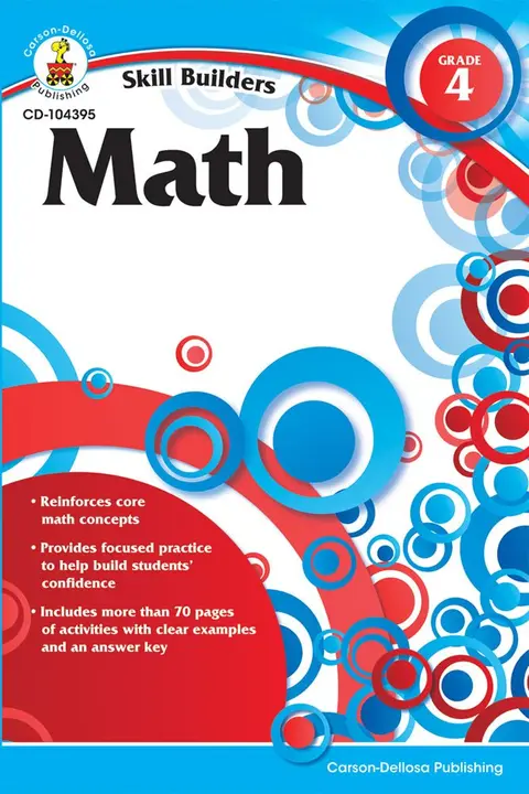 Cover of Skill Builders Math Grade 4