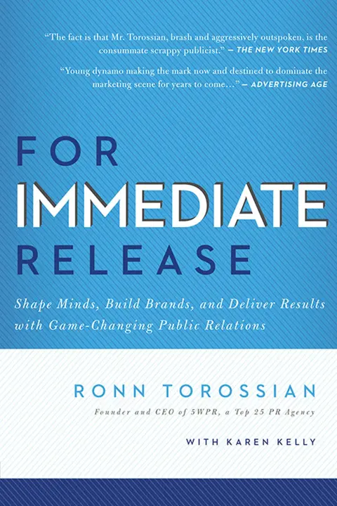 Cover of For Immediate Release