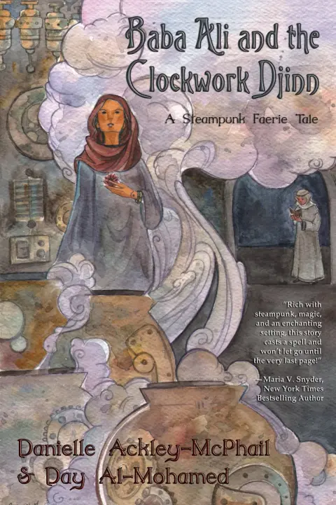 Cover of Baba Ali and the Clockwork Djinn