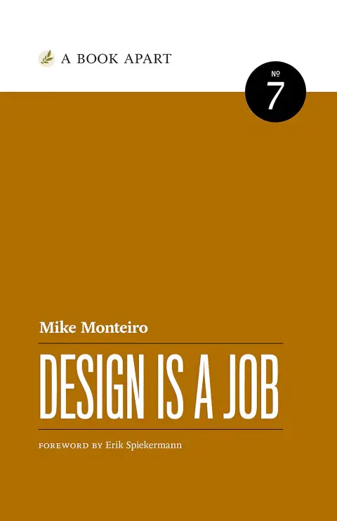 Cover of Design Is a Job