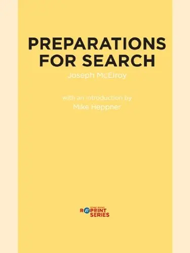 Cover of Preparations for Search