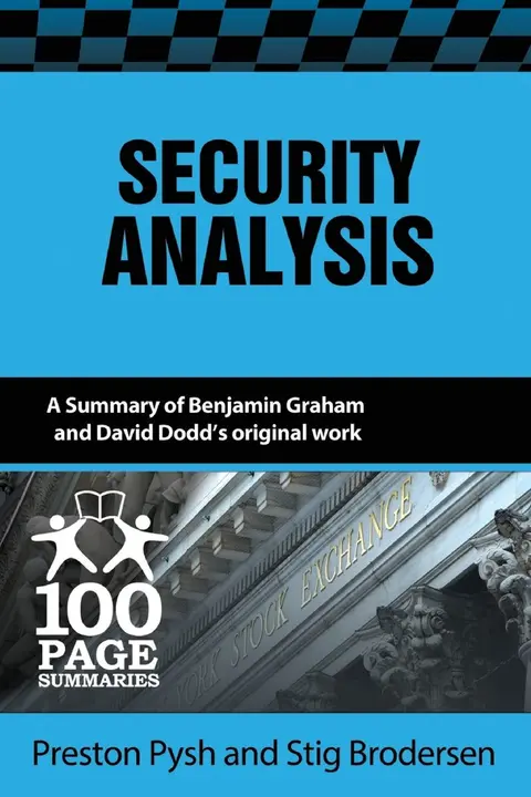 Cover of Security Analysis
