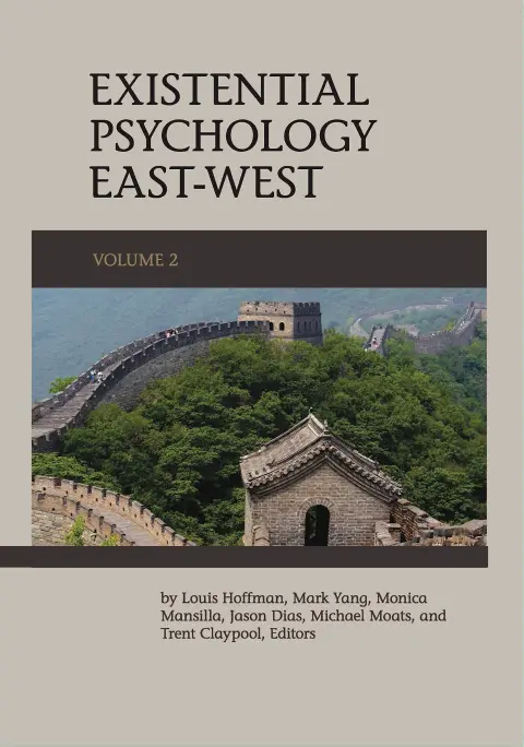 Cover of Existential Psychology East-West
