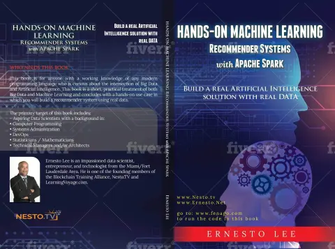 Cover of Hands-On Machine Learning Recommender Systems with Apache Spark