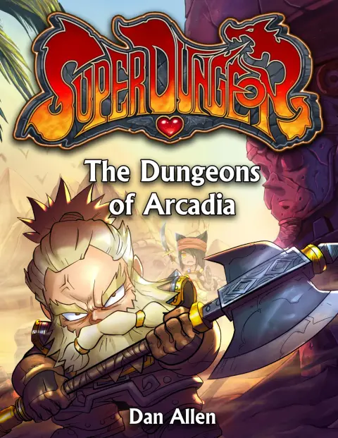 Cover of The Dungeons of Arcadia, 4
