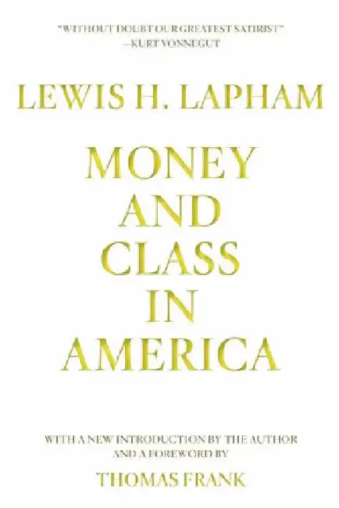 Cover of Money and Class in America