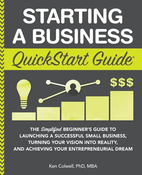 Cover of Starting a Business QuickStart Guide