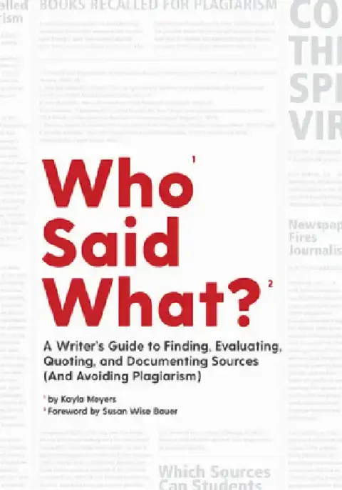 Cover of Who Said What?