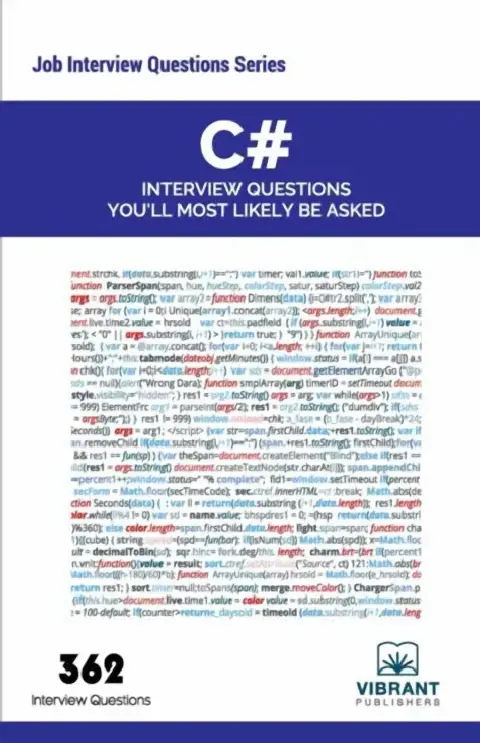 Cover of C# Interview Questions You'll Most Likely Be Asked