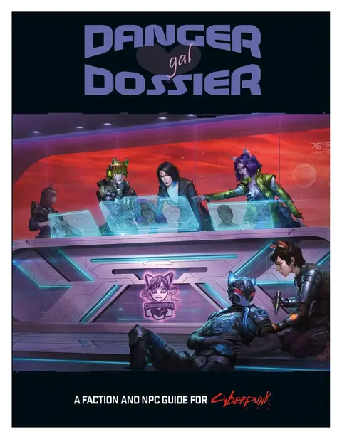 Cover of Cyberpunk Red RPG