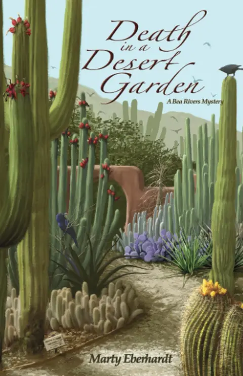 Cover of Death in a Desert Garden