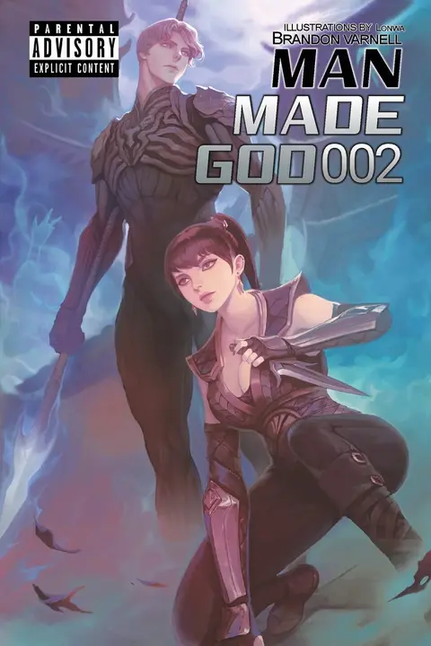 Cover of Man Made God 002