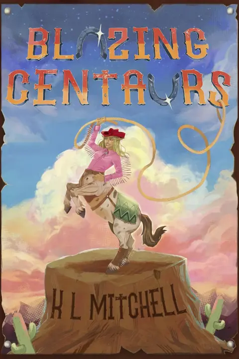 Cover of Blazing Centaurs